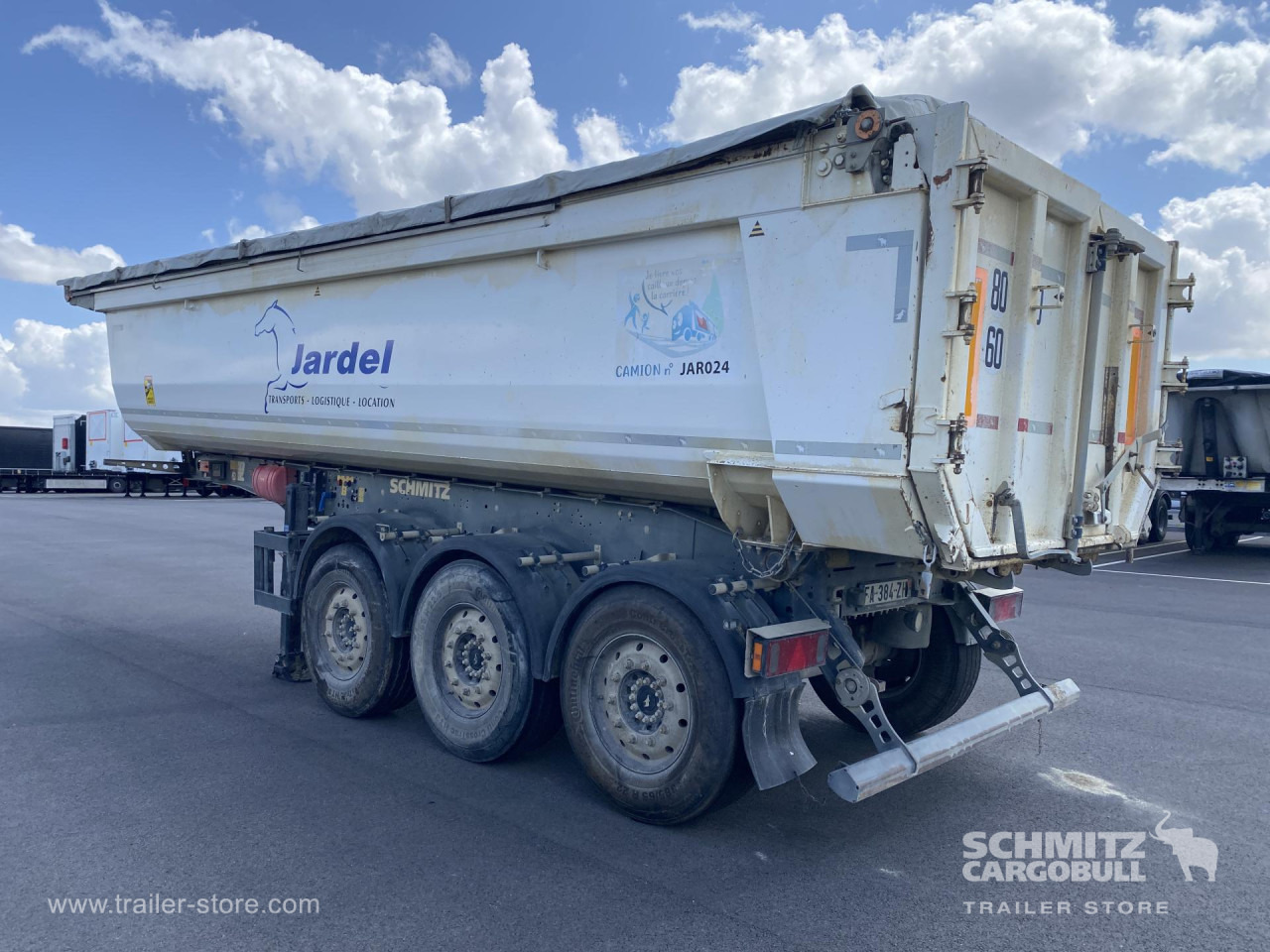 SCHMITZ Tipper Steel half pipe body 24m³ - Semi-remorque benne: photos 5 SCHMITZ Tipper Steel half pipe body 24m³ - Semi-remorque benne: photos 5