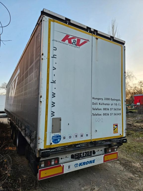 Krone SD Standard, Lifting Axle, 8 units - Semi-remorque rideaux coulissants: photos 4 Krone SD Standard, Lifting Axle, 8 units - Semi-remorque rideaux coulissants: photos 4