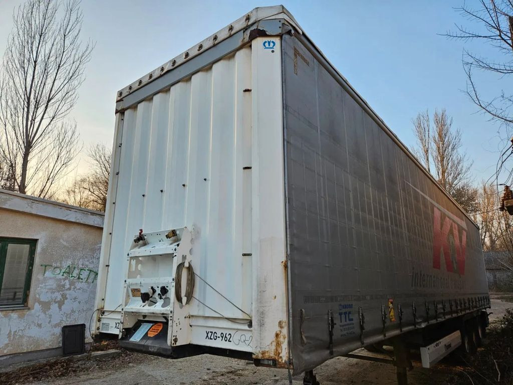 Krone SD Standard, Lifting Axle, 8 units - Semi-remorque rideaux coulissants: photos 2 Krone SD Standard, Lifting Axle, 8 units - Semi-remorque rideaux coulissants: photos 2