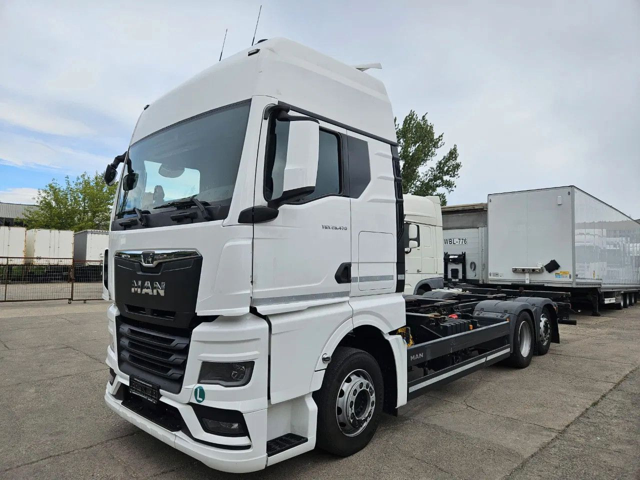 MAN TGX 26.470 XXL BDF 6x2 2 units, NAVI, Lift Axle - Camion porte-conteneur/ Caisse mobile: photos 1 MAN TGX 26.470 XXL BDF 6x2 2 units, NAVI, Lift Axle - Camion porte-conteneur/ Caisse mobile: photos 1