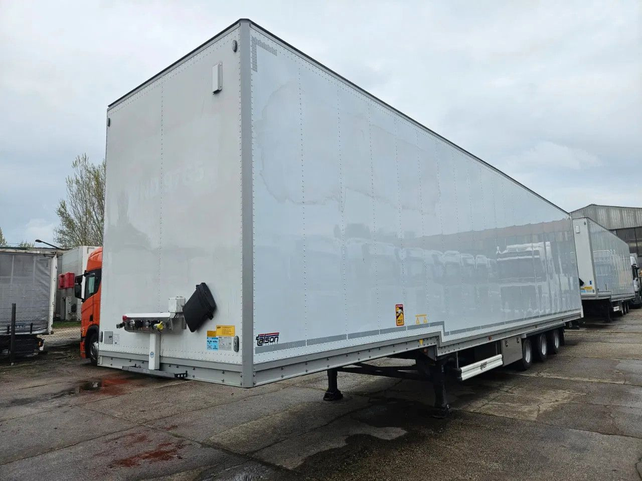 Talson F1227 Mega AIR Cargo Hydraroll Roller Bed 4 unit - Semi-remorque: photos 1 Talson F1227 Mega AIR Cargo Hydraroll Roller Bed 4 unit - Semi-remorque: photos 1