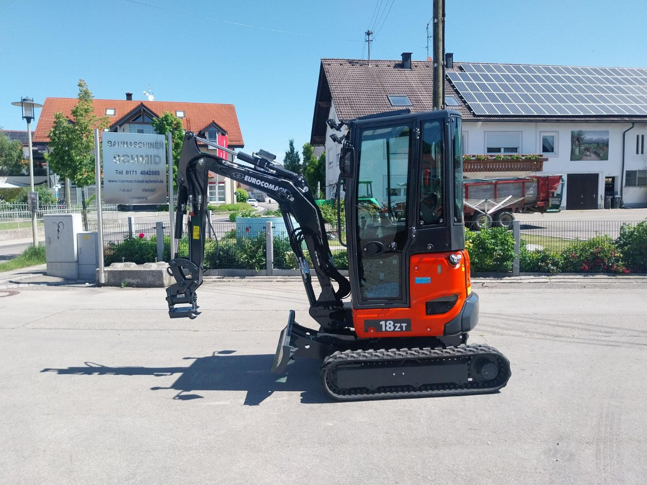 Eurocomach 18 ZT mit Powertilt - Mini pelle: photos 1 Eurocomach 18 ZT mit Powertilt - Mini pelle: photos 1
