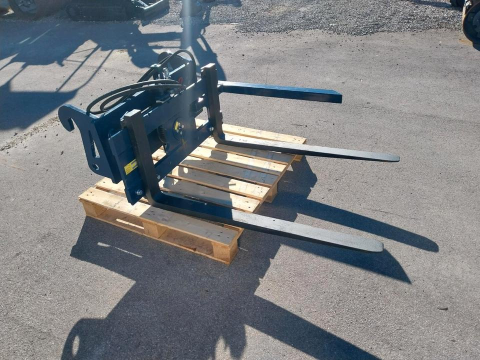 Kistendrehgerät Drehgerät Palettengabel Kramer Radlader Cat Volvo - Fourches pour Chargeuse sur pneus: photos 1 Kistendrehgerät Drehgerät Palettengabel Kramer Radlader Cat Volvo - Fourches pour Chargeuse sur pneus: photos 1