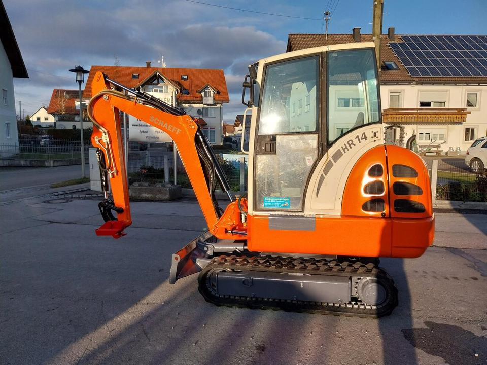 Minibagger Schaeff HR 14 Terex Yanmar Kettenbagger Bagger - Mini pelle: photos 3 Minibagger Schaeff HR 14 Terex Yanmar Kettenbagger Bagger - Mini pelle: photos 3