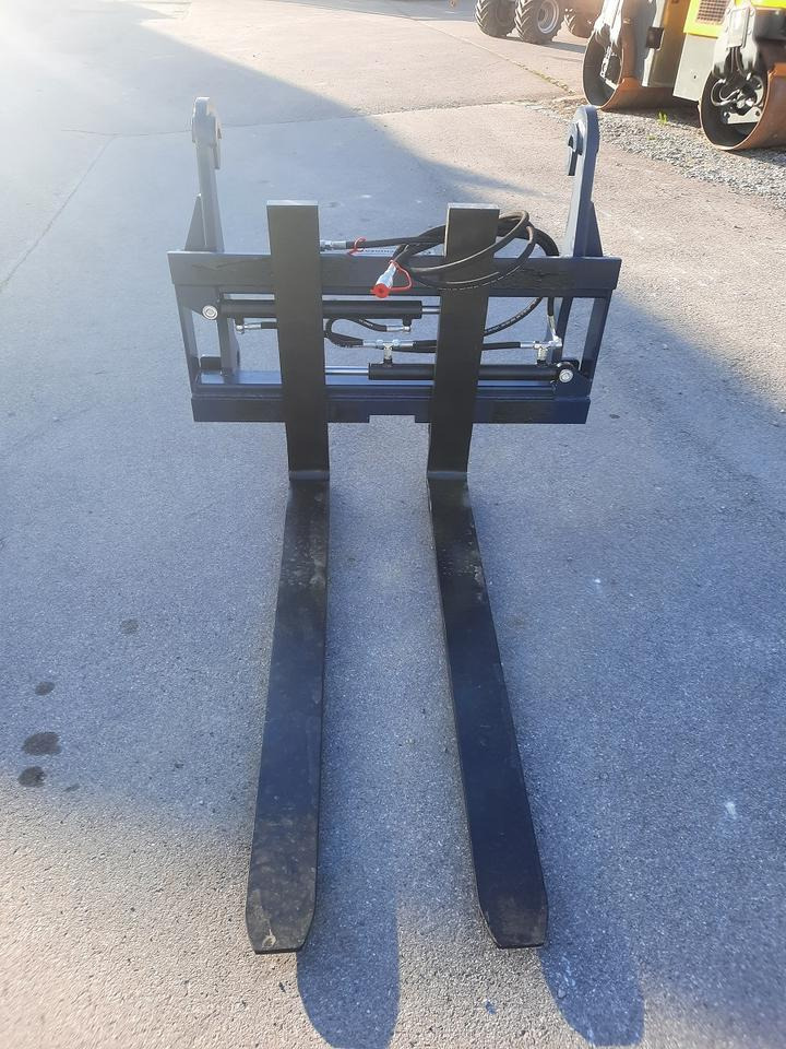 Palettengabel mit hydraulisch verstellb. Zinken Komatsu Liebherr - Fourches: photos 1 Palettengabel mit hydraulisch verstellb. Zinken Komatsu Liebherr - Fourches: photos 1