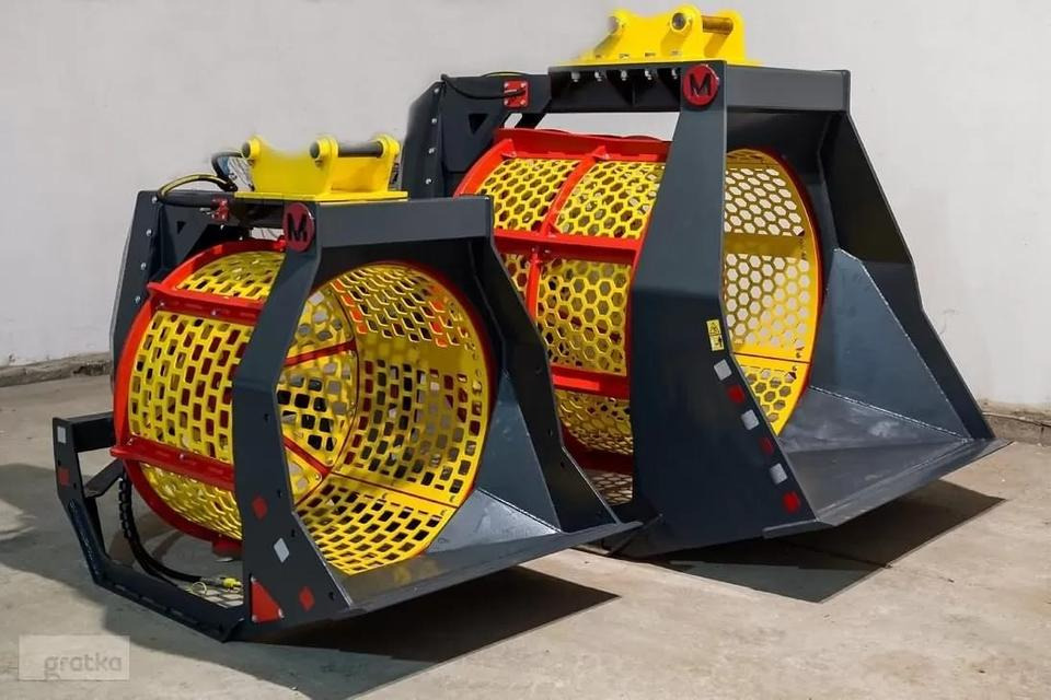 Siebtrommel für Bagger 250-1000l Siebanlage Sieblöffel Minibagger - Godet de tri pour Pelle: photos 1 Siebtrommel für Bagger 250-1000l Siebanlage Sieblöffel Minibagger - Godet de tri pour Pelle: photos 1