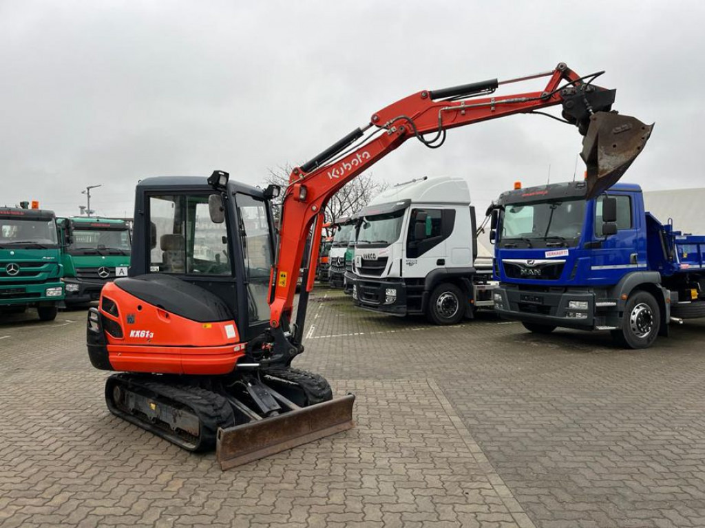 KUBOTA KUBOTA Minibagger Minibagger KX 61 2245h, incl. Grabn+Tieflöffel - Mini pelle: photos 1 KUBOTA KUBOTA Minibagger Minibagger KX 61 2245h, incl. Grabn+Tieflöffel - Mini pelle: photos 1