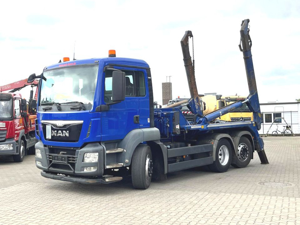 MAN TG-S 26.400 6x2 BL Absetzkipper Meiller Funk - Camion multibenne: photos 1 MAN TG-S 26.400 6x2 BL Absetzkipper Meiller Funk - Camion multibenne: photos 1