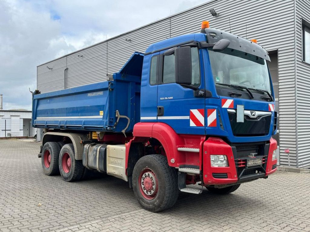 MAN TG-S 26.500 6x6 BB 3-Achs Allradkipper Bordmatik - Camion benne: photos 2 MAN TG-S 26.500 6x6 BB 3-Achs Allradkipper Bordmatik - Camion benne: photos 2