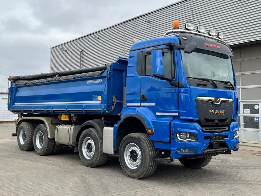 MAN TG-S 35.510 8x4 BB 4-Achs Kipper Bordmatik nur 1 - Camion benne: photos 2 MAN TG-S 35.510 8x4 BB 4-Achs Kipper Bordmatik nur 1 - Camion benne: photos 2
