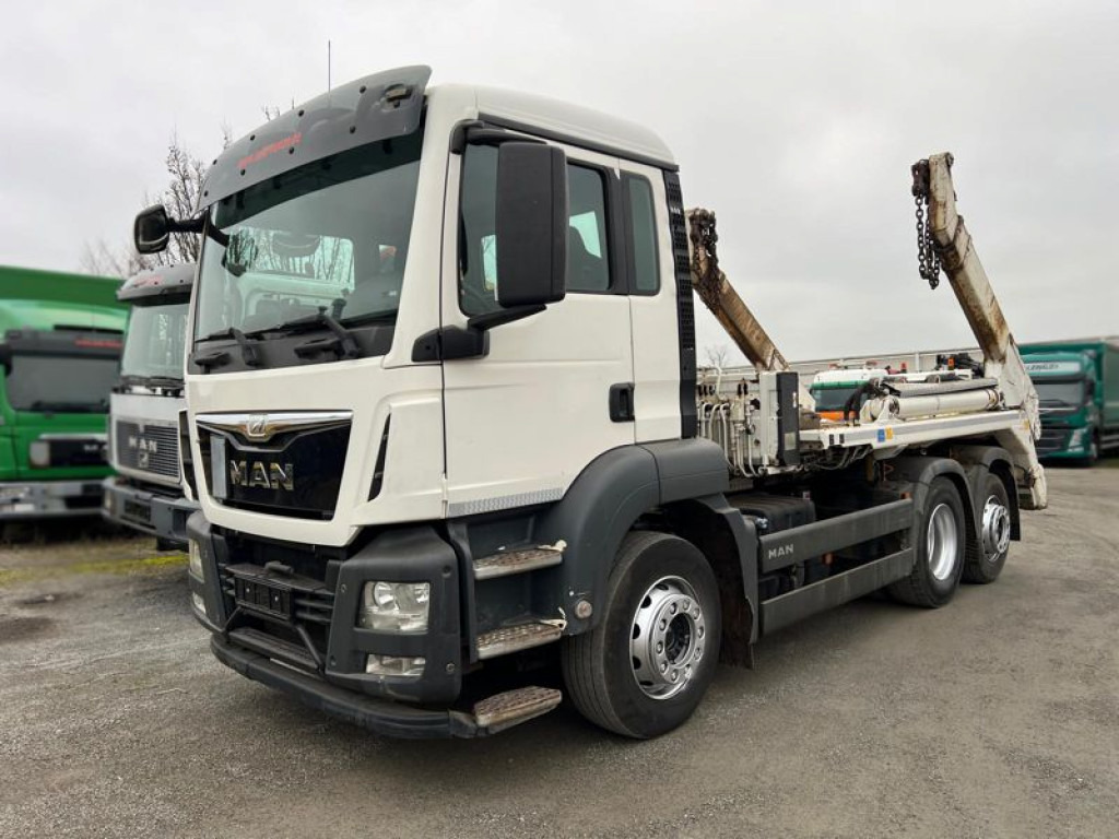 MAN TG-S Absetzkipper 26.440 BL 6x2 Meiller Funk - Camion multibenne: photos 1 MAN TG-S Absetzkipper 26.440 BL 6x2 Meiller Funk - Camion multibenne: photos 1