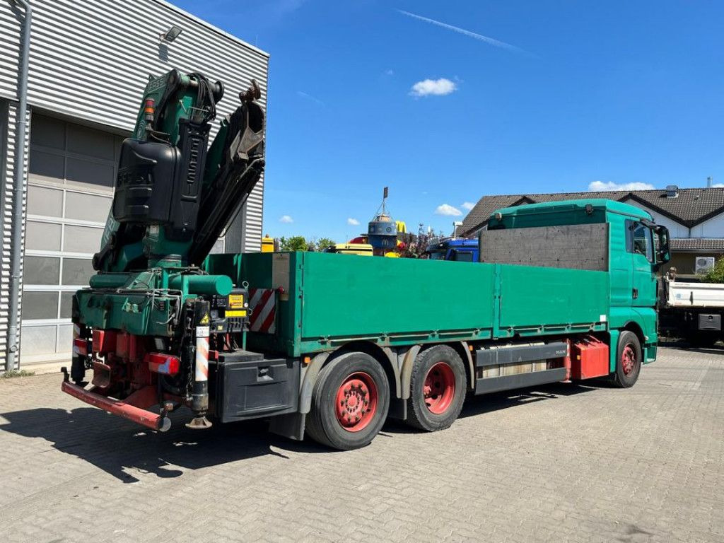 MAN TG-X 26.440 6x2-2 BL Pritsche Heckkran Fassi 360 - Camion plateau, Camion grue: photos 4 MAN TG-X 26.440 6x2-2 BL Pritsche Heckkran Fassi 360 - Camion plateau, Camion grue: photos 4