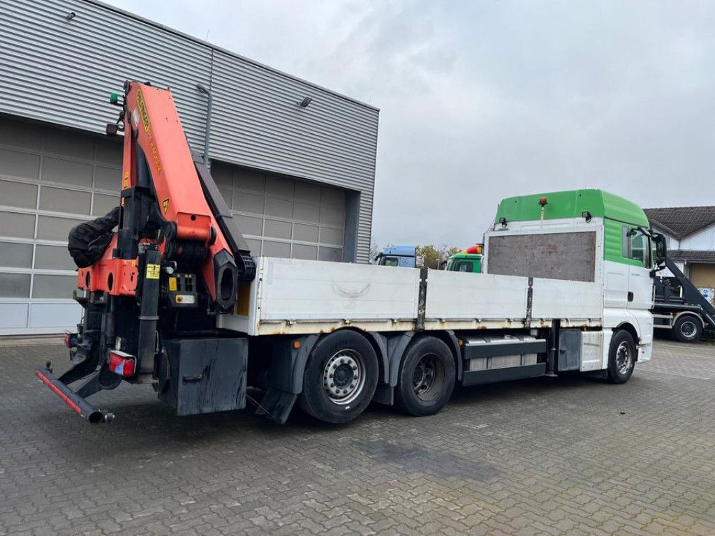 MAN TG-X 26.480 6x2 Pritsche Heckkran Palfinger 2400 - Camion plateau, Camion grue: photos 4 MAN TG-X 26.480 6x2 Pritsche Heckkran Palfinger 2400 - Camion plateau, Camion grue: photos 4