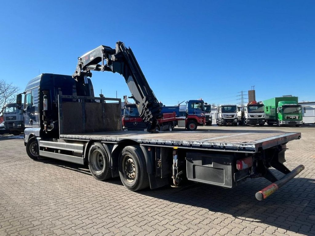 MAN TG-X 26.480 6x2 Pritsche Kran Hiab 477 + Funk - Camion plateau, Camion grue: photos 4 MAN TG-X 26.480 6x2 Pritsche Kran Hiab 477 + Funk - Camion plateau, Camion grue: photos 4