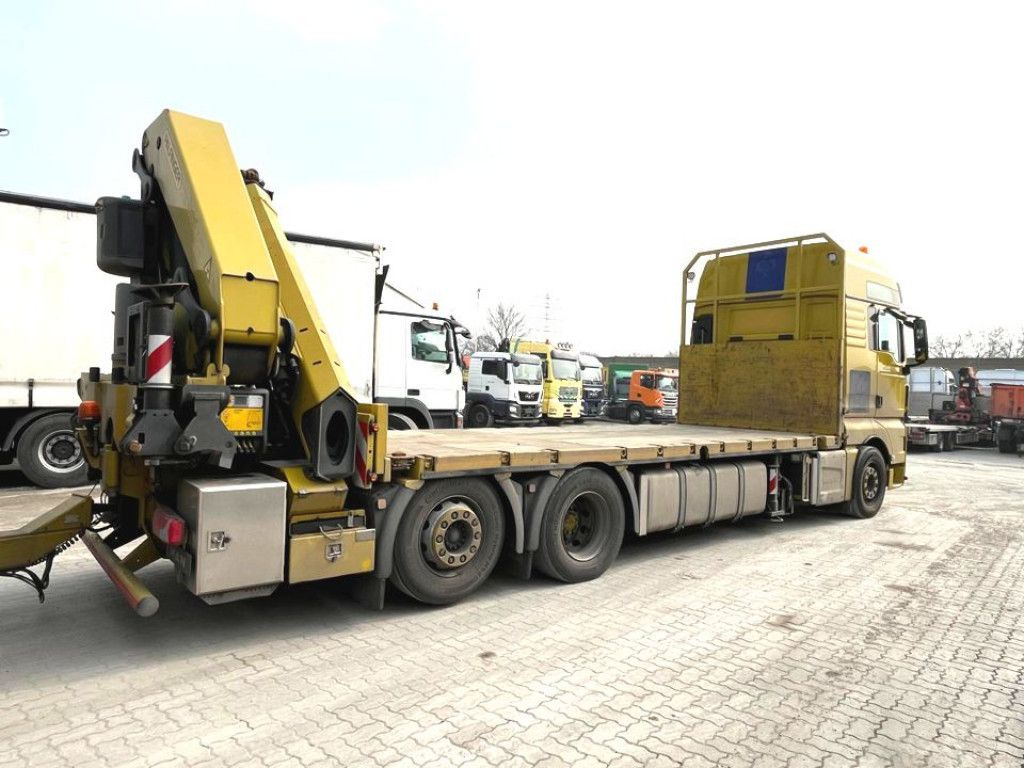 MAN TG-X 26.500 6x2-2 LL Pritsche Heckkran 53m/to, F - Camion grue: photos 4 MAN TG-X 26.500 6x2-2 LL Pritsche Heckkran 53m/to, F - Camion grue: photos 4