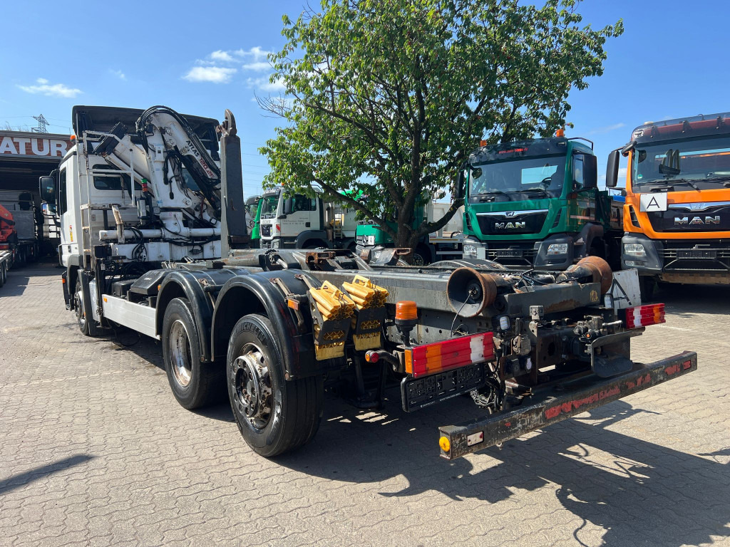 MERCEDES-BENZ Actros 2541 L6x2 Abrollkipper mit Kran Funk+Greiferst - Camion ampliroll, Camion grue: photos 5 MERCEDES-BENZ Actros 2541 L6x2 Abrollkipper mit Kran Funk+Greiferst - Camion ampliroll, Camion grue: photos 5