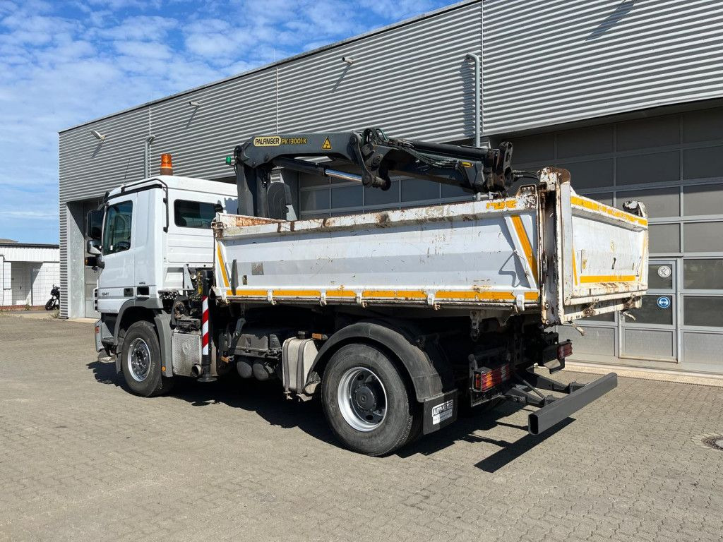 Mercedes-Benz Actros 1841 K 2-Achs Kipper Kran Funk/2xhydr+Gre - Camion benne, Camion grue: photos 3 Mercedes-Benz Actros 1841 K 2-Achs Kipper Kran Funk/2xhydr+Gre - Camion benne, Camion grue: photos 3