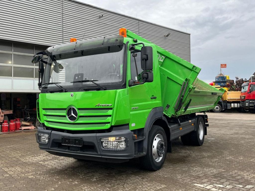 Mercedes-Benz Atego 1624 K 4x2 2-Achs Kipper Meiller - Camion benne: photos 1 Mercedes-Benz Atego 1624 K 4x2 2-Achs Kipper Meiller - Camion benne: photos 1