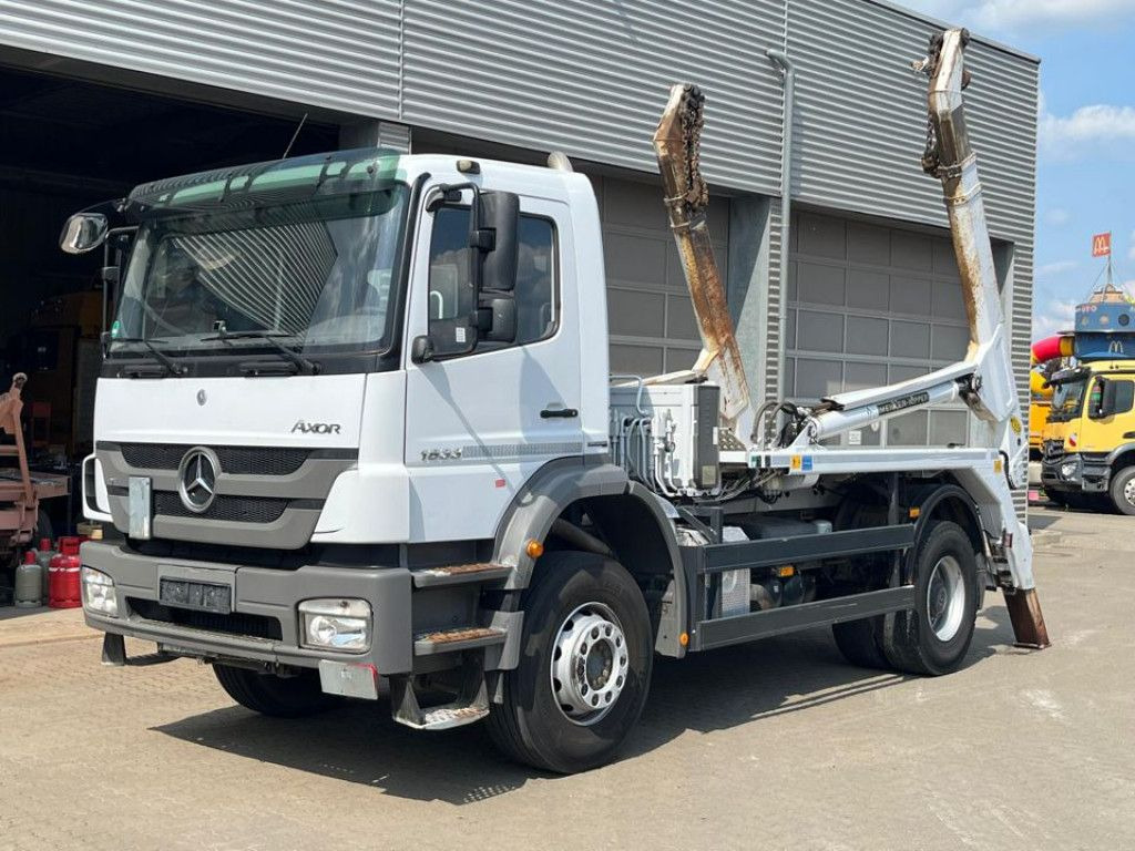Mercedes-Benz Axor 1833 K Absetzkipper Meiller AK 12 MT - Camion benne: photos 1 Mercedes-Benz Axor 1833 K Absetzkipper Meiller AK 12 MT - Camion benne: photos 1