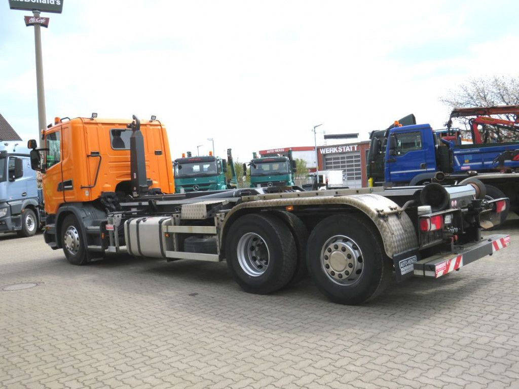 Scania G 410 LB 6x2*4HNA Abrollkipper Lift+Lenkachse 28 - Camion ampliroll: photos 3 Scania G 410 LB 6x2*4HNA Abrollkipper Lift+Lenkachse 28 - Camion ampliroll: photos 3