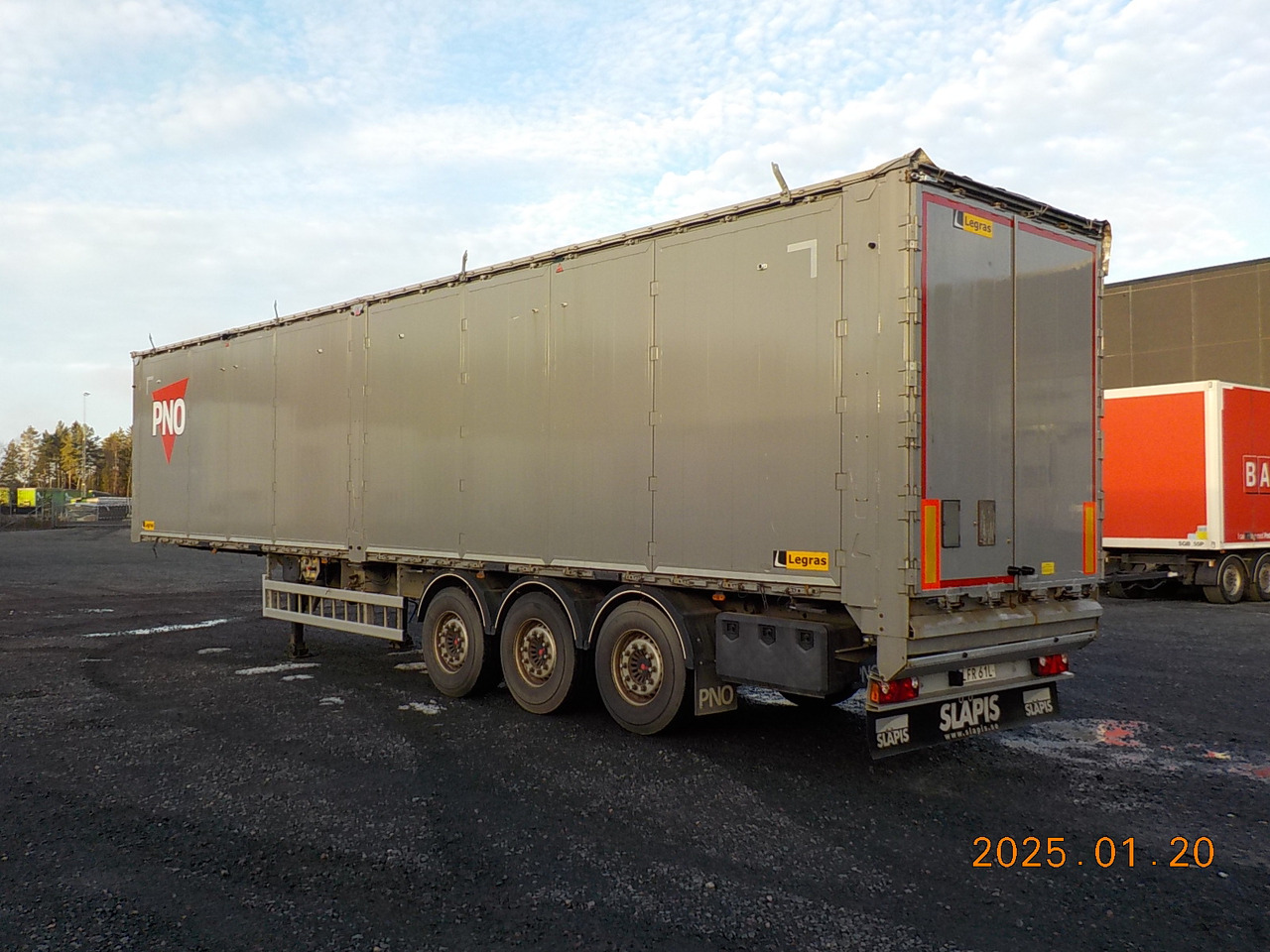 LEGRAS MOVING FLOOR - OPENSIDE DOORS - Semi-remorque à fond mouvant: photos 2 LEGRAS MOVING FLOOR - OPENSIDE DOORS - Semi-remorque à fond mouvant: photos 2