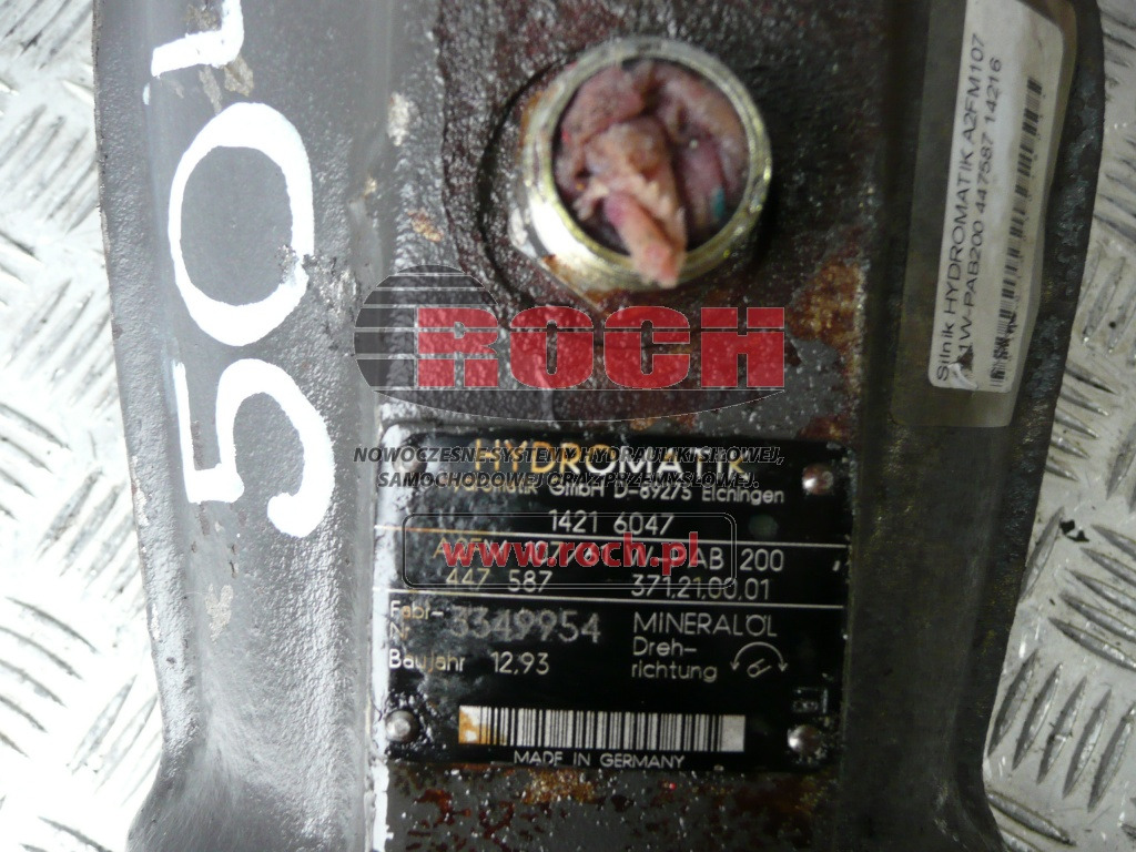 HYDROMATIK 14216047 A2FM107/61W-PAB200 447587 371.21.00.01 - Moteur hydraulique: photos 1 HYDROMATIK 14216047 A2FM107/61W-PAB200 447587 371.21.00.01 - Moteur hydraulique: photos 1