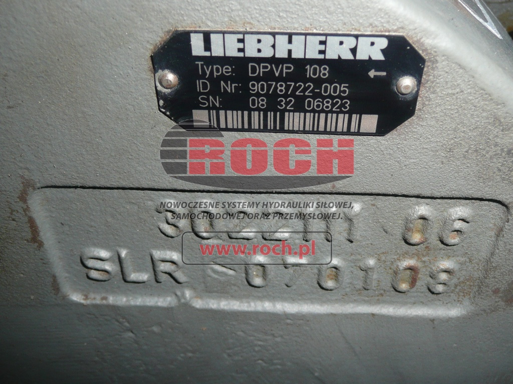 LIEBHERR DPVP108 - Pompe hydraulique: photos 2 LIEBHERR DPVP108 - Pompe hydraulique: photos 2