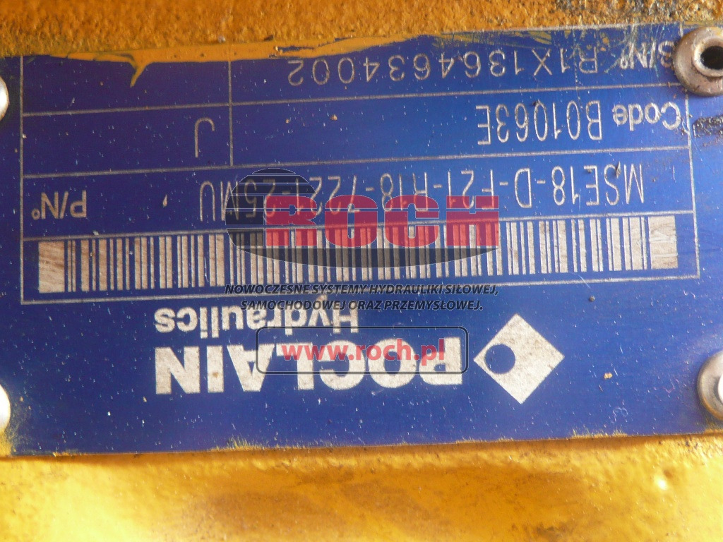 POCLAIN MS18-D-F21-R18-7221-25MU B01063E - Moteur hydraulique: photos 2 POCLAIN MS18-D-F21-R18-7221-25MU B01063E - Moteur hydraulique: photos 2