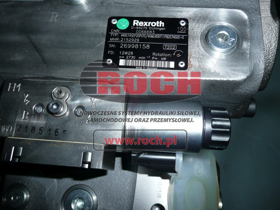 REXROTH A4VG145EP2DP0T0/40MLND6T11FB2S7AS00-0 2152929 0066683 - Pompe hydraulique pour Matériel betteravier: photos 2 REXROTH A4VG145EP2DP0T0/40MLND6T11FB2S7AS00-0 2152929 0066683 - Pompe hydraulique pour Matériel betteravier: photos 2