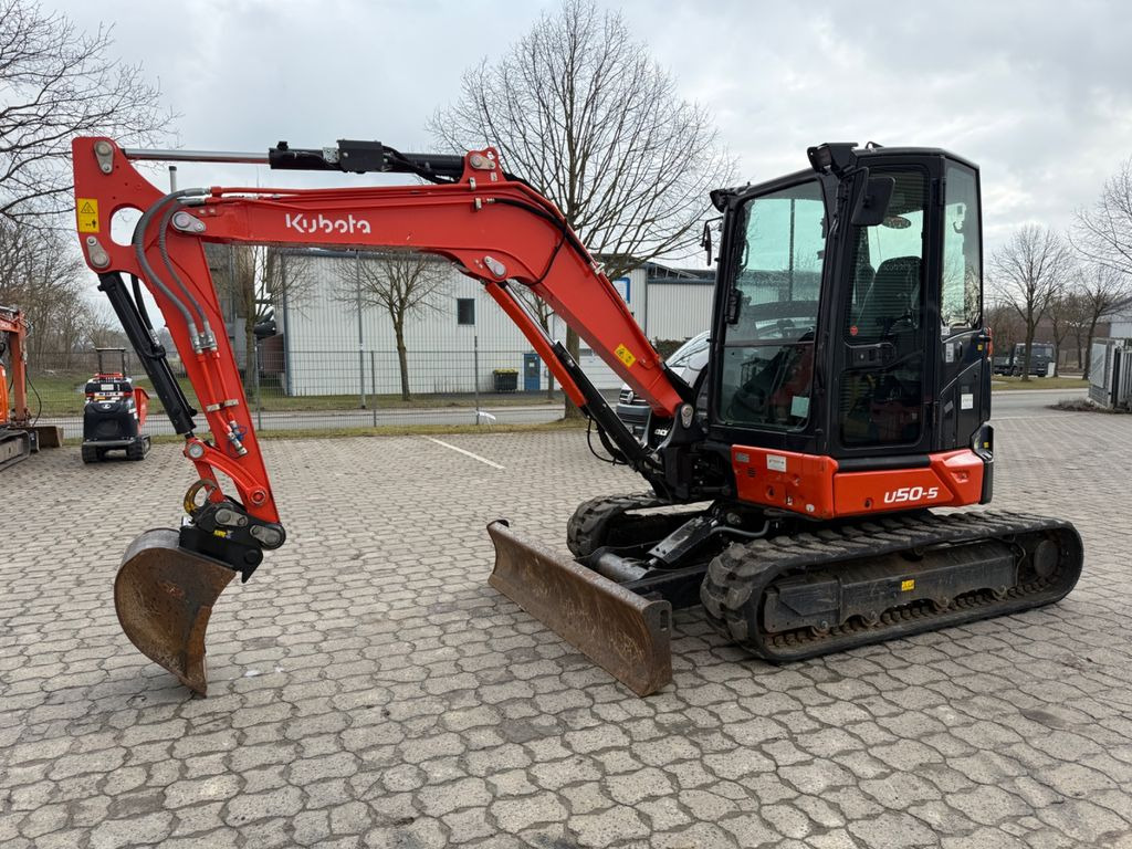 Kubota U50-5, BJ 22, 510 BH, ZH I+II, MS08, Tieflöffel - Mini pelle: photos 1 Kubota U50-5, BJ 22, 510 BH, ZH I+II, MS08, Tieflöffel - Mini pelle: photos 1