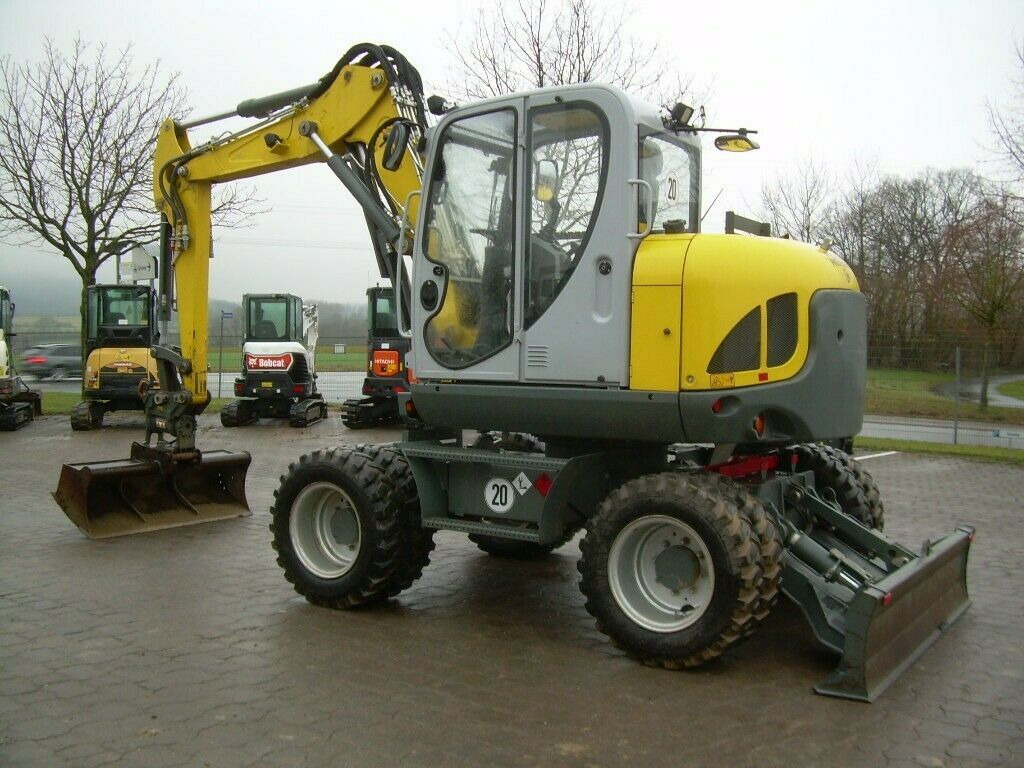 Wacker EW 100, Bj 20, 1750 BH, VA, Powertilt HS08, GL - Pelle sur pneus: photos 2 Wacker EW 100, Bj 20, 1750 BH, VA, Powertilt HS08, GL - Pelle sur pneus: photos 2