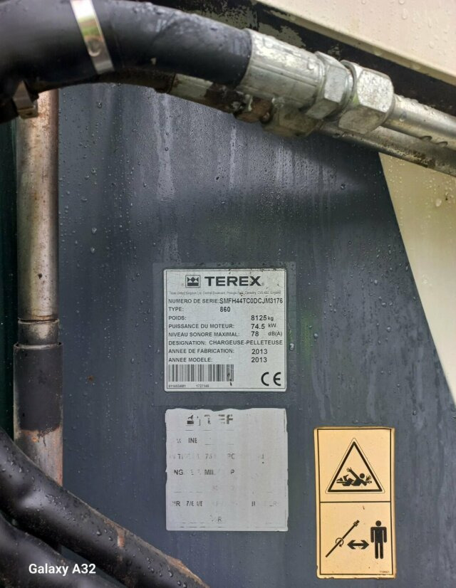 Terex 860 SX Baggerlader Baujahr 2013 - Autre matériel: photos 4 Terex 860 SX Baggerlader Baujahr 2013 - Autre matériel: photos 4