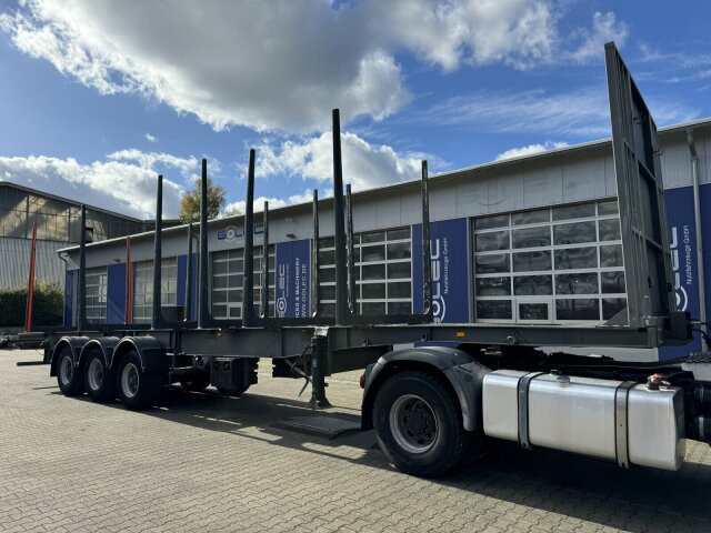 BLUMHARDT SAL.40.24 Holztransporter 3 Achse - Remorque grumier: photos 1 BLUMHARDT SAL.40.24 Holztransporter 3 Achse - Remorque grumier: photos 1