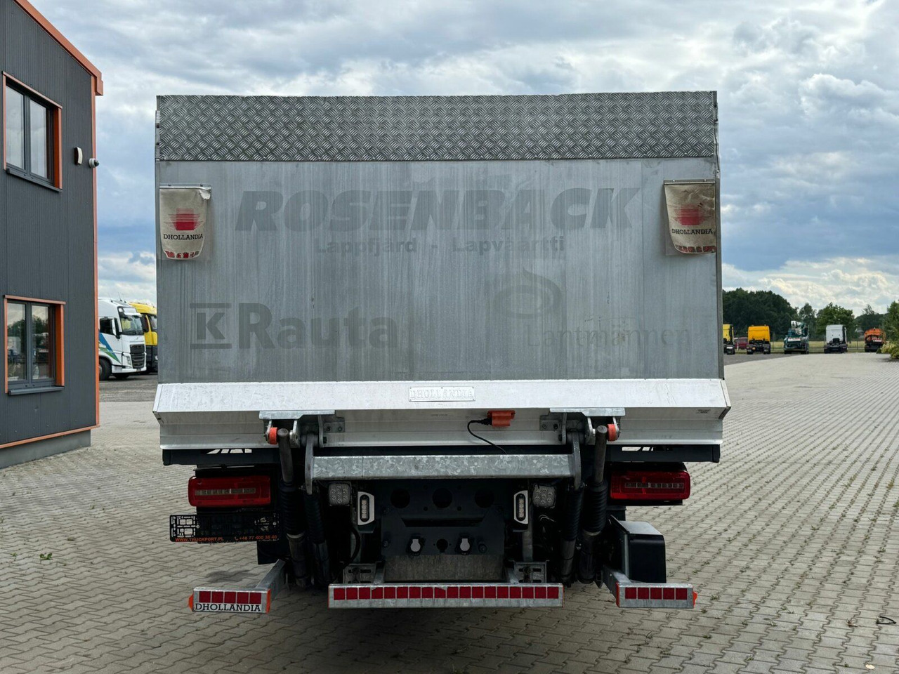 Camion plateau, Camion grue DAF CF 450 FAN 6x2 Pritsche mit Kran HIAB 188 E-6: photos 7