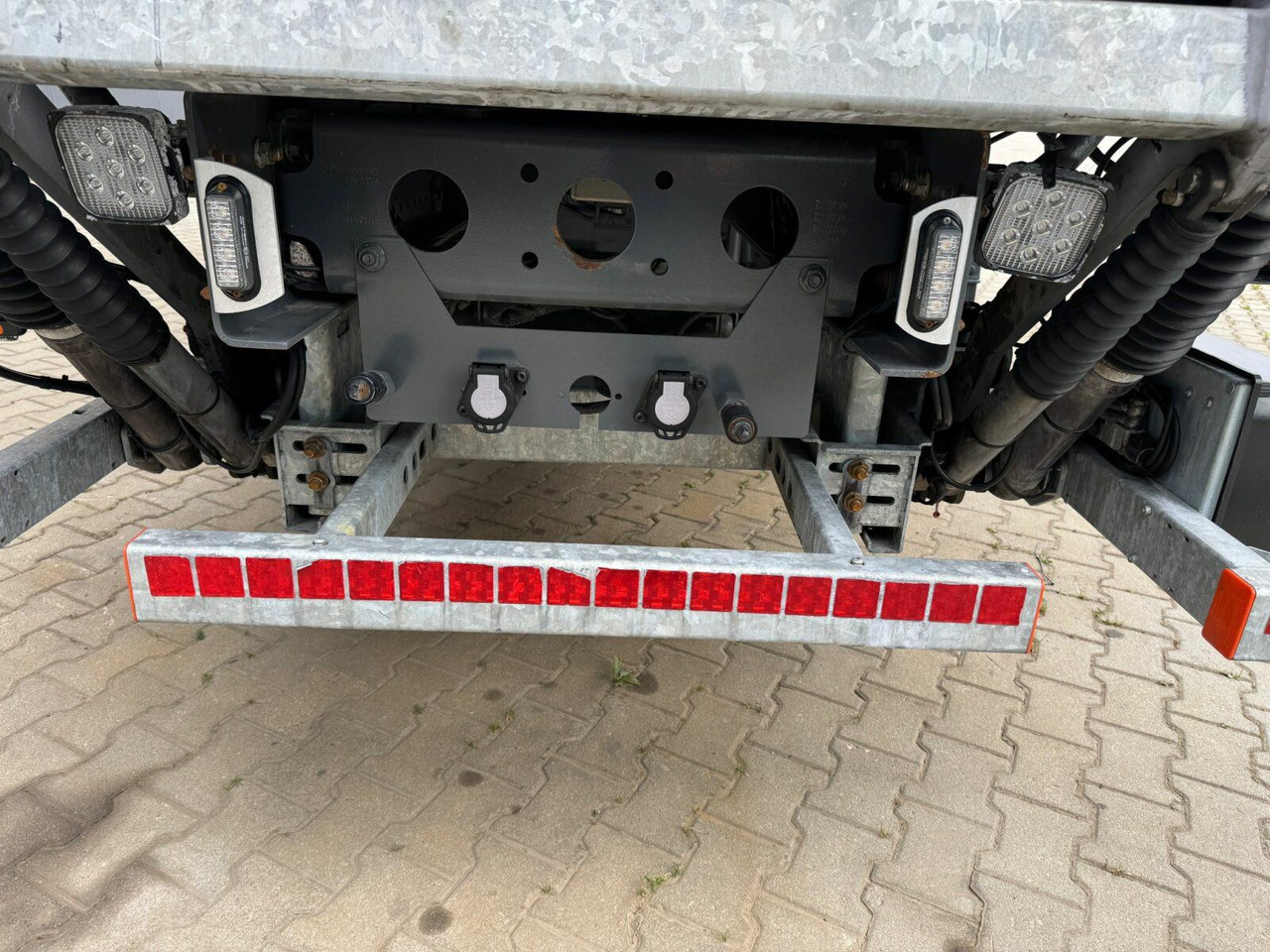 Camion plateau, Camion grue DAF CF 450 FAN 6x2 Pritsche mit Kran HIAB 188 E-6: photos 26