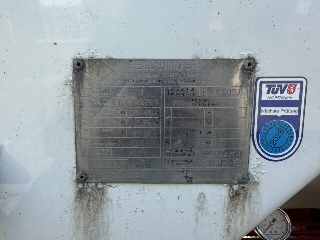 Feldbinder KIP 60.3 Silo 60.000 L 3 Achse ADR - Citerne pulvérulente: photos 5 Feldbinder KIP 60.3 Silo 60.000 L 3 Achse ADR - Citerne pulvérulente: photos 5