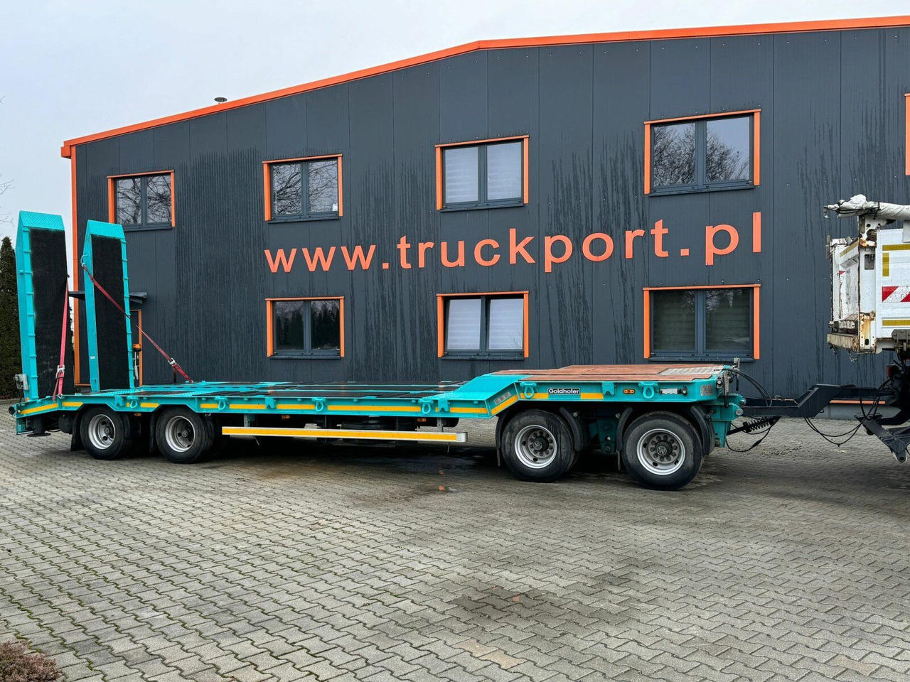 Goldhofer TU 4 EXPERT 4870 Tieflader Anhänger - Remorque porte-engin surbaissée: photos 1 Goldhofer TU 4 EXPERT 4870 Tieflader Anhänger - Remorque porte-engin surbaissée: photos 1