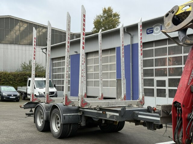 Janzen T RH19 Holzanhänger 2 Achse 19.000 Kg - Remorque grumier: photos 1 Janzen T RH19 Holzanhänger 2 Achse 19.000 Kg - Remorque grumier: photos 1