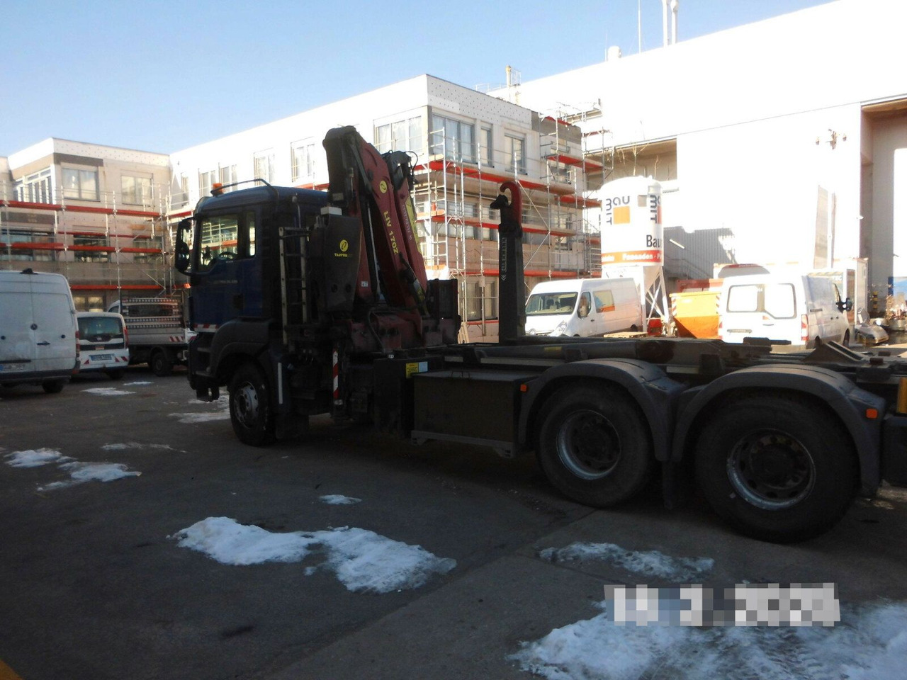 MAN TGS 28.480 6x4 Abrollkipper + Kran bis 4,63 T - Camion grue: photos 4 MAN TGS 28.480 6x4 Abrollkipper + Kran bis 4,63 T - Camion grue: photos 4