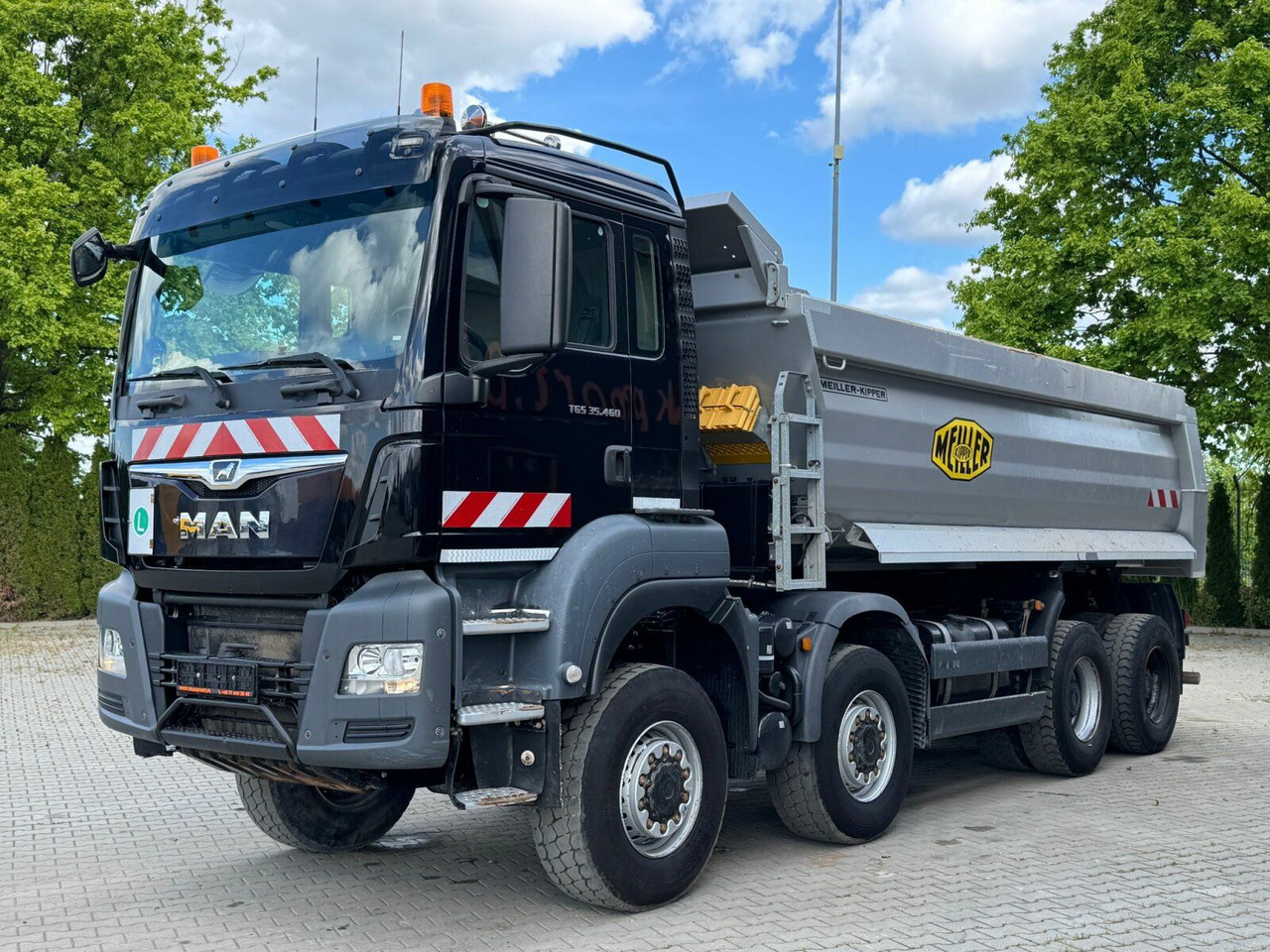 MAN TGS 35.460 8x6 BB Muldenkipper Meiller - Camion benne: photos 2 MAN TGS 35.460 8x6 BB Muldenkipper Meiller - Camion benne: photos 2