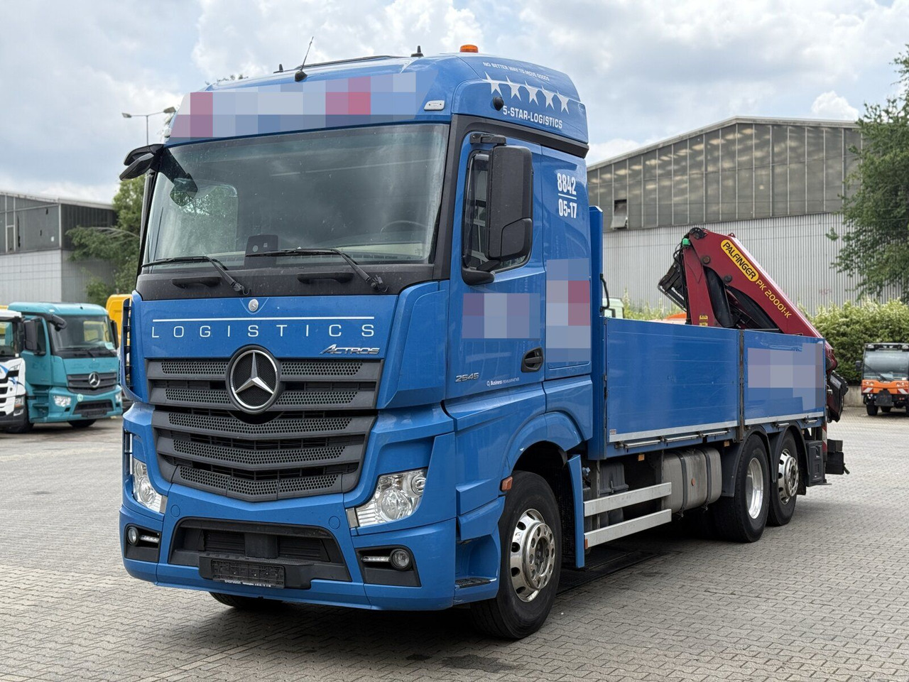 Mercedes-Benz ACTROS 2545 6x2 Pritsche Kran Palfinger PK20001K en crédit-bail Mercedes-Benz ACTROS 2545 6x2 Pritsche Kran Palfinger PK20001K: photos 6