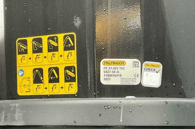 Mercedes-Benz Arocs 3253 8x4 Abrollkipper Kran Palfinger 37002 - Camion ampliroll, Camion grue: photos 4 Mercedes-Benz Arocs 3253 8x4 Abrollkipper Kran Palfinger 37002 - Camion ampliroll, Camion grue: photos 4