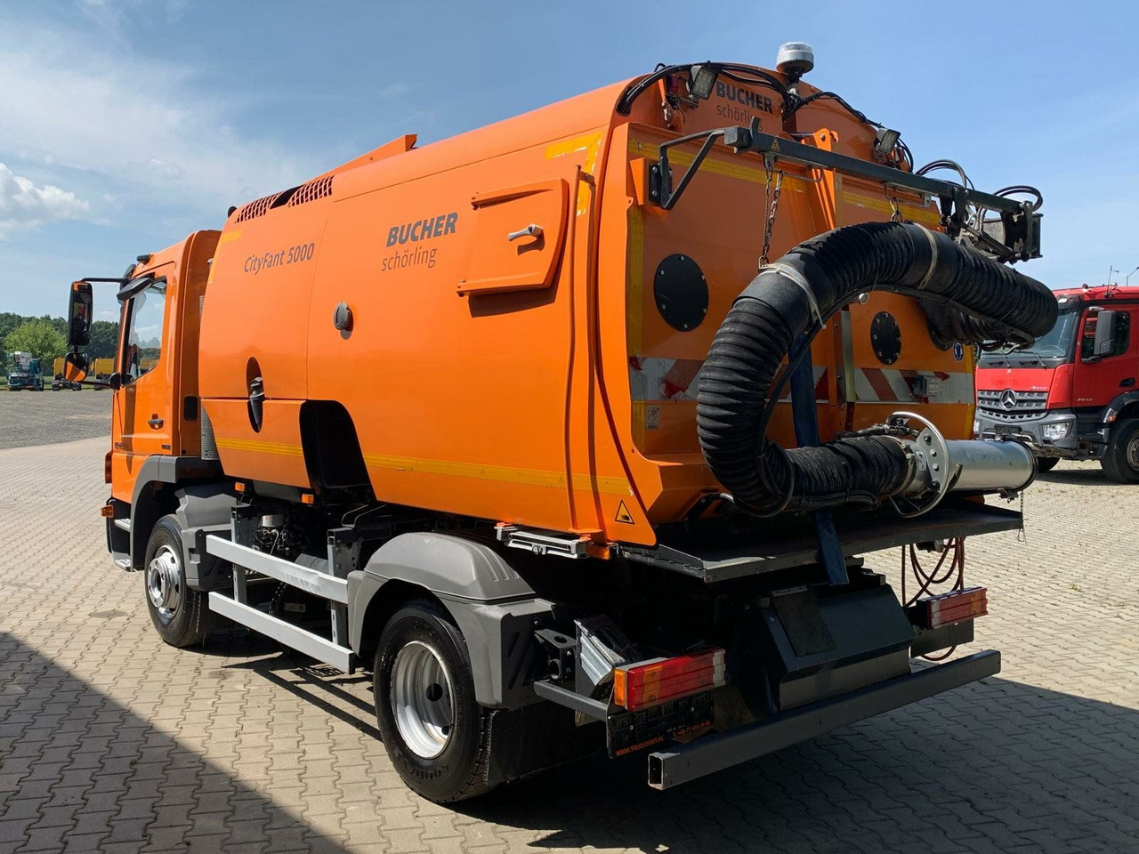 Mercedes-Benz Atego Kehrmaschine BUCHER CITYFANT 5000 - Balayeuse de voirie: photos 5 Mercedes-Benz Atego Kehrmaschine BUCHER CITYFANT 5000 - Balayeuse de voirie: photos 5