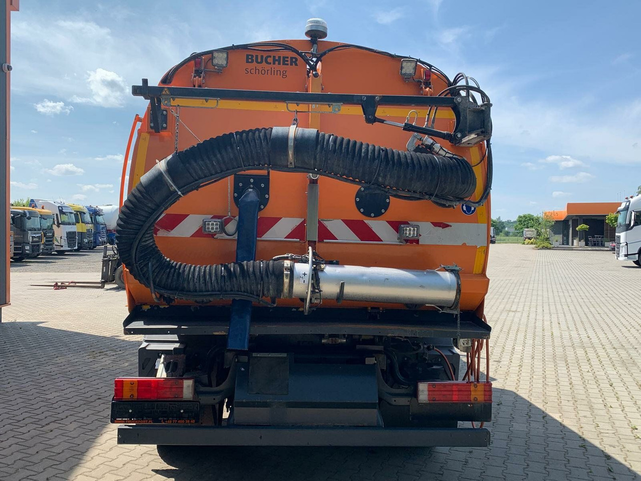 Mercedes-Benz Atego Kehrmaschine BUCHER CITYFANT 5000 - Balayeuse de voirie: photos 4 Mercedes-Benz Atego Kehrmaschine BUCHER CITYFANT 5000 - Balayeuse de voirie: photos 4