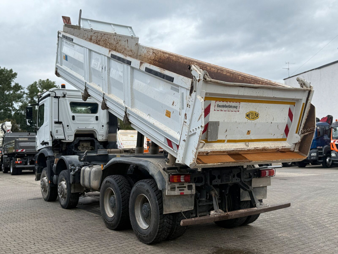 Camion benne Mercedes-Benz Meiler Dreiseitenkipper Bordmatik: photos 12