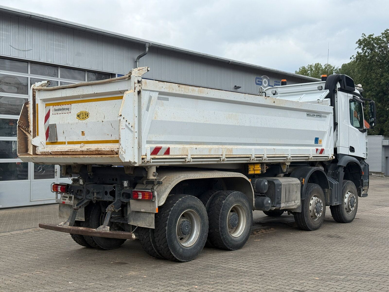 Camion benne Mercedes-Benz Meiler Dreiseitenkipper Bordmatik: photos 7