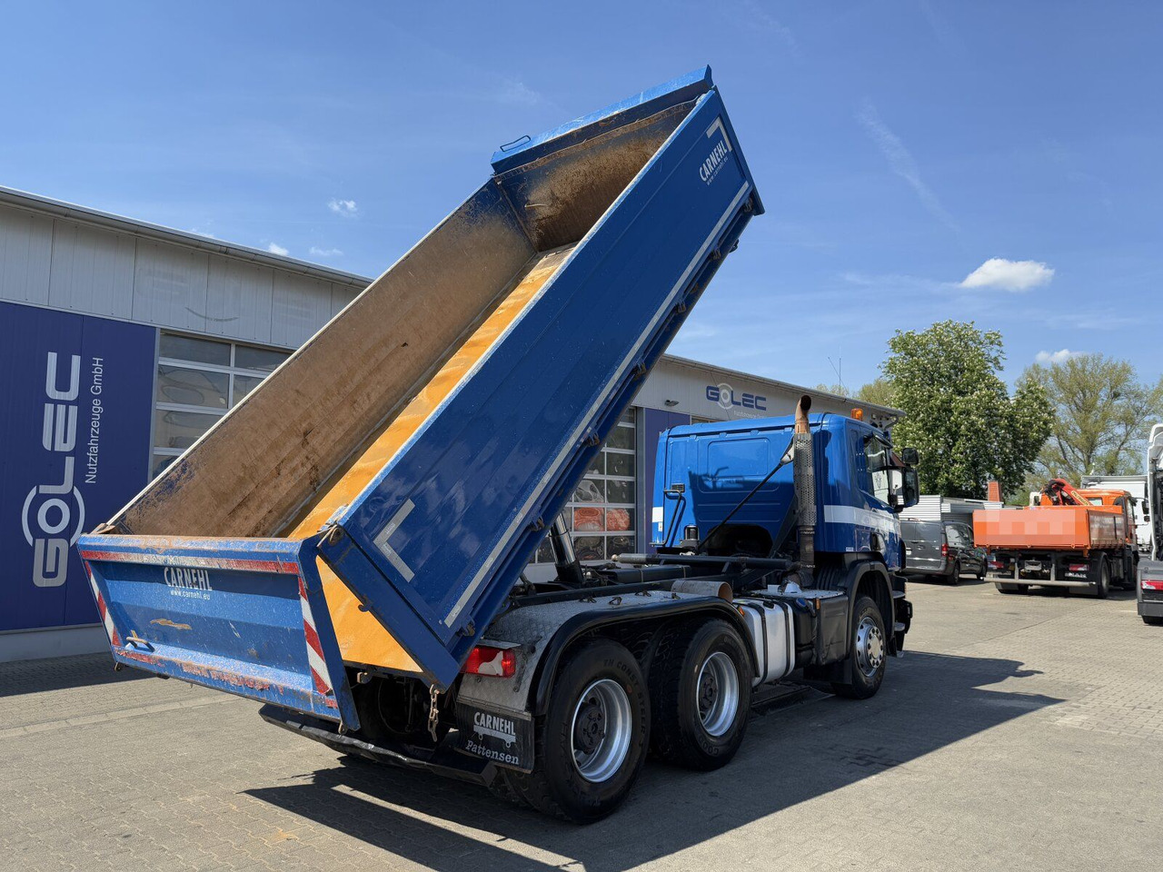 Scania P 450 6x4 Dreiseitenkipper DAUTEL - Camion benne: photos 5 Scania P 450 6x4 Dreiseitenkipper DAUTEL - Camion benne: photos 5