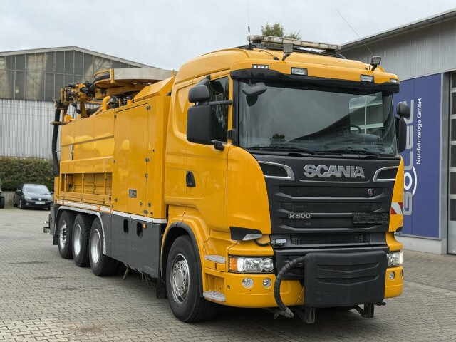 Scania R500 8x4 Kanalreiniger Kombi MÜLLER CM 170 KT - Camion hydrocureur: photos 1 Scania R500 8x4 Kanalreiniger Kombi MÜLLER CM 170 KT - Camion hydrocureur: photos 1