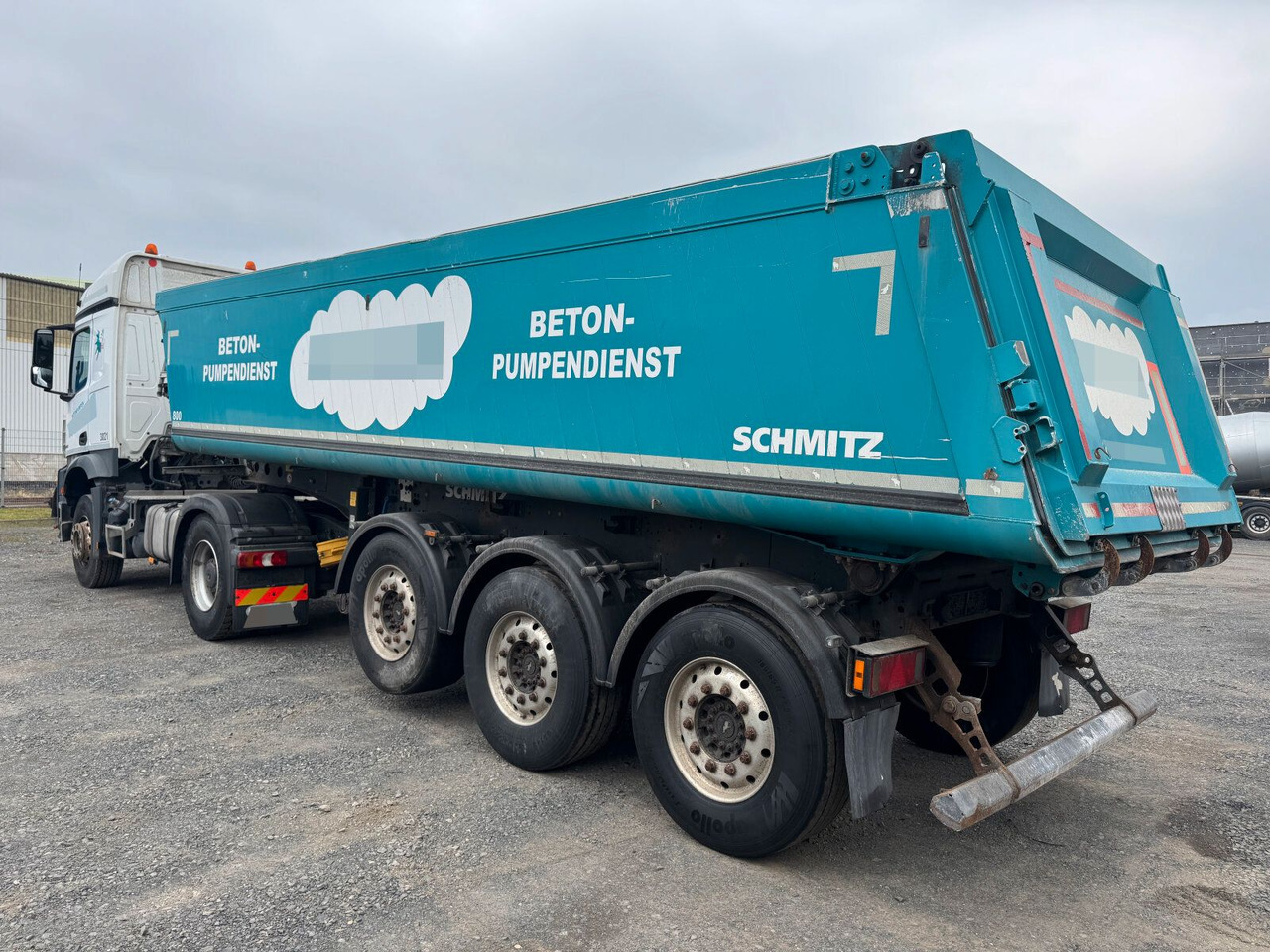 Schmitz Cargobull Cargobull SKI 24 SL7.2 Alu Kippauflieger 3 Achse - Semi-remorque benne: photos 5 Schmitz Cargobull Cargobull SKI 24 SL7.2 Alu Kippauflieger 3 Achse - Semi-remorque benne: photos 5