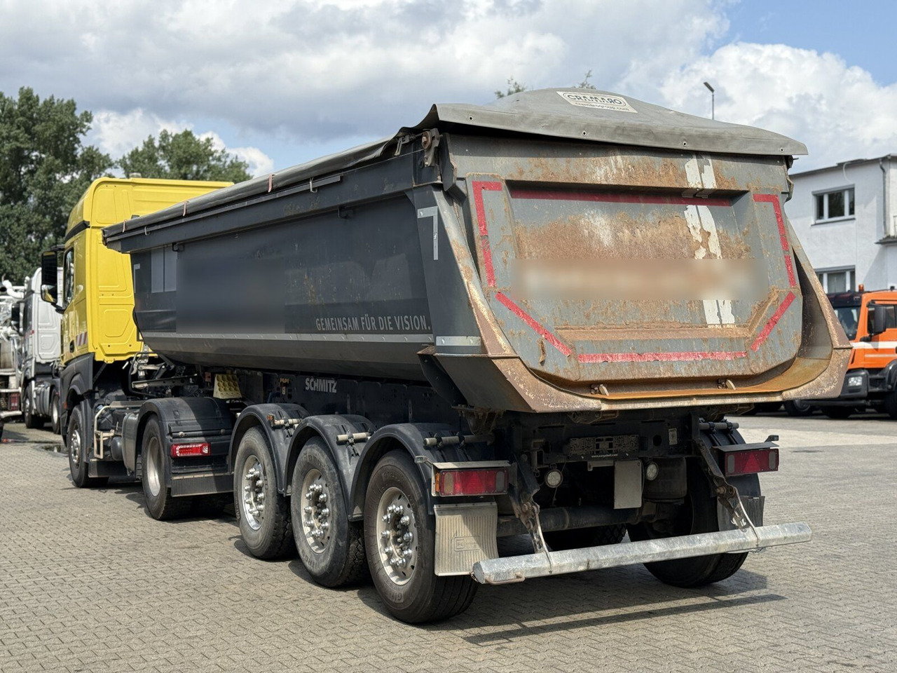 Schmitz Cargobull Cargobull SKI 24 SL7.2 Alu Kippauflieger E-Plane - Semi-remorque benne: photos 5 Schmitz Cargobull Cargobull SKI 24 SL7.2 Alu Kippauflieger E-Plane - Semi-remorque benne: photos 5